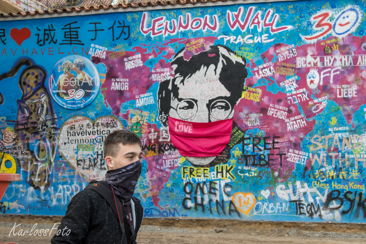 Lennon wall covid