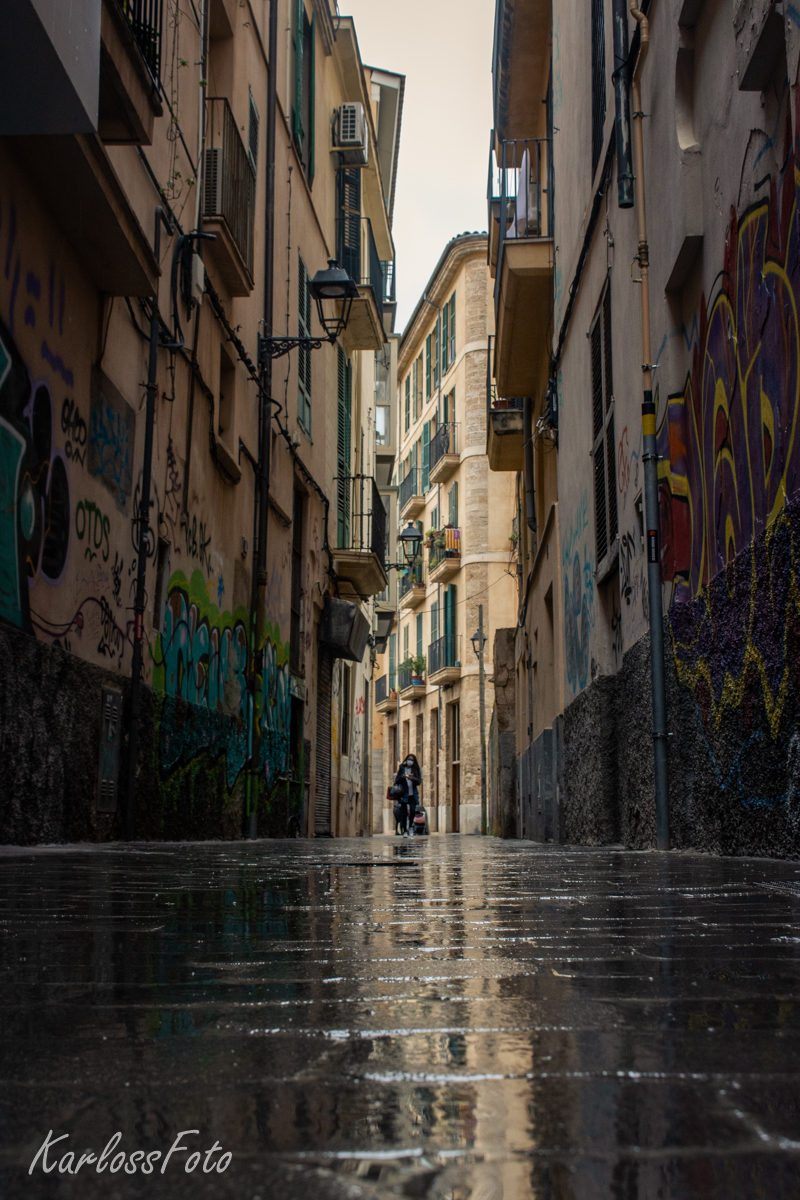 ulice covid Palma de Mallorca