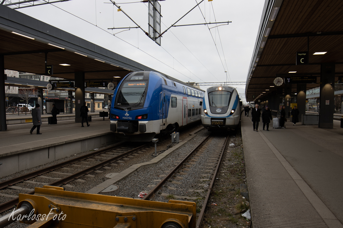 Nádraží Upsala Švédsko