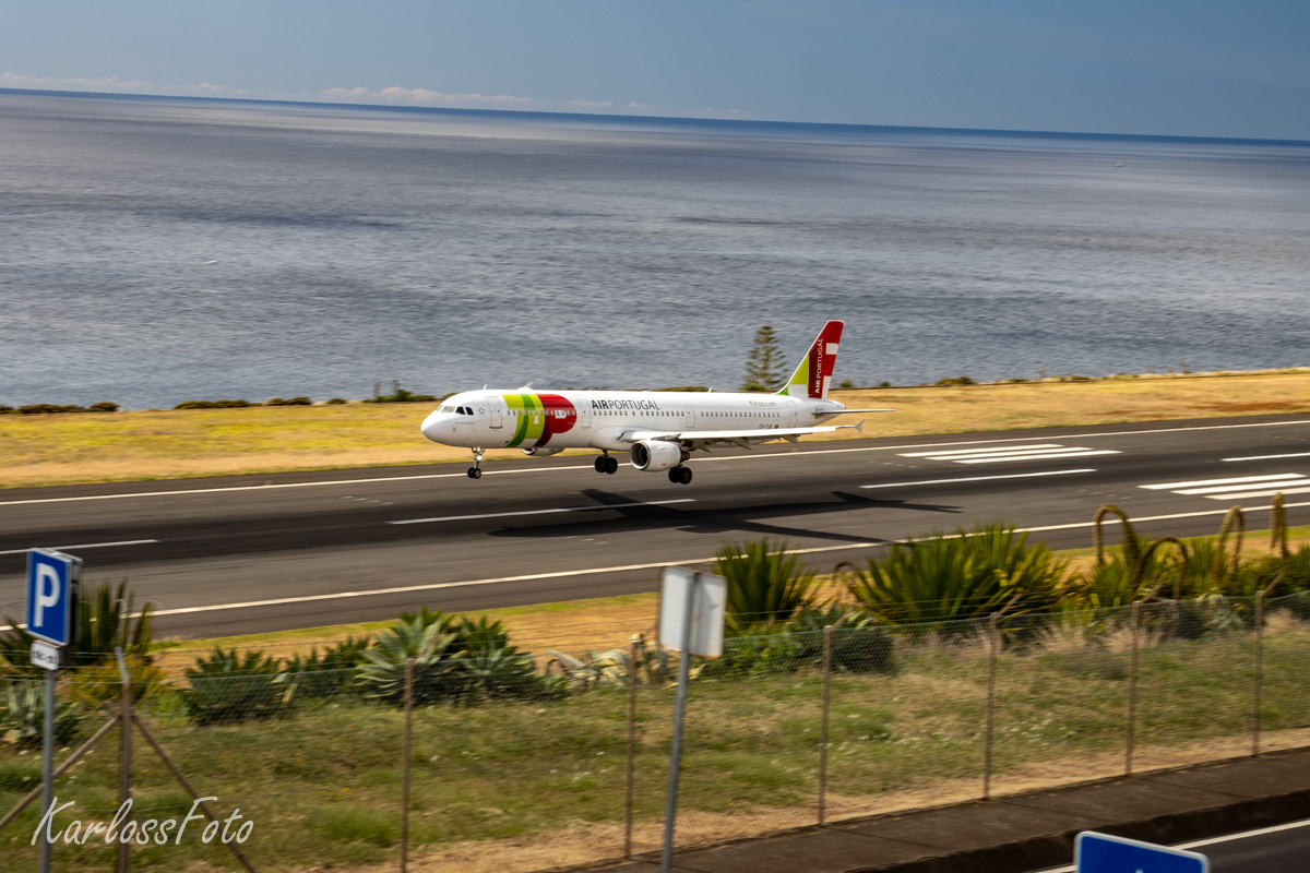 Přistání - Madeira