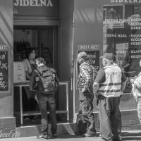 Oběd - covid Praha Palmovka